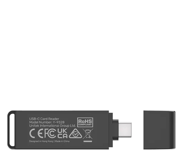 Unitek USB-C - SD/microSD (5Gbps, 2x slot) - 1190033 - zdjęcie 2